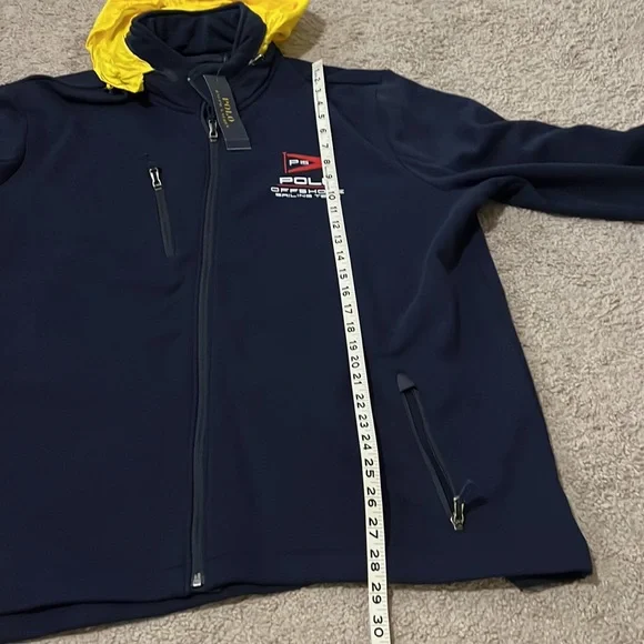 Polo Ralph Lauren P15 Offshore Racing Team hoodie jacket new sailing mens XXL Sweatshirts & Hoodies